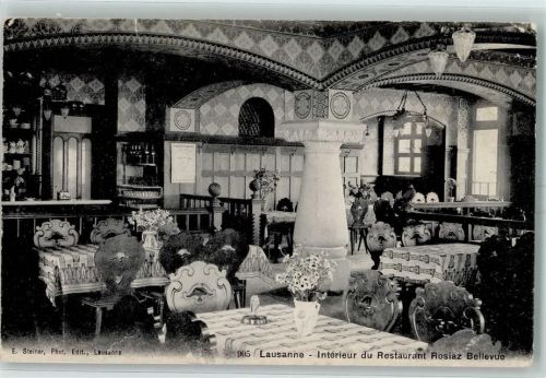 Lausanne Gasthaus Rosiaz Bellevue Gaststube
