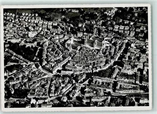 9000 St. Gallen S. Gallo Gebrauchsspuren Flugaufnahme