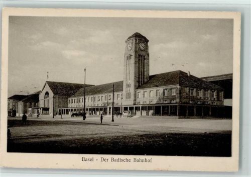 Basel Der Badische Bahnhof