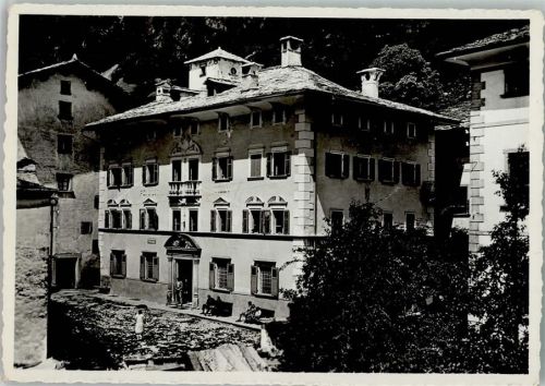 Soglio 1940 Hotel Willy AK