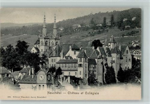 Neuchâtel Chateau et Collegiale