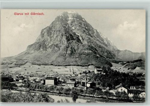 Glarus 1907 mit Glärnisch