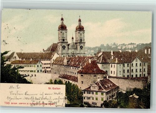 9000 St. Gallen S. Gallo 1901