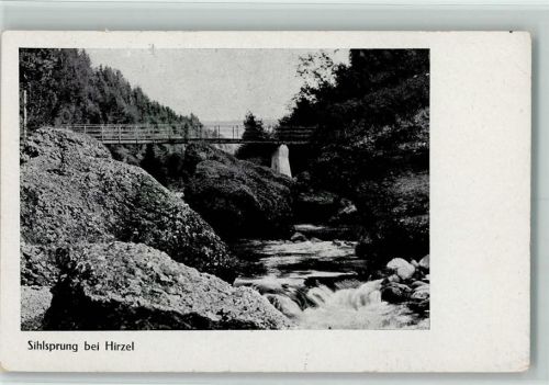 Hirzel 1927 Sihlsprung bei Hirzel