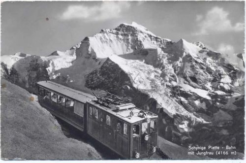 1953 Schynige, Platte-Bahn, Jungfrau AKU2