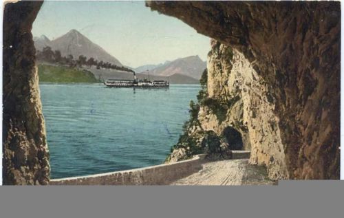 1907 Niesen, Merligenstraße, Thunersee AKU2