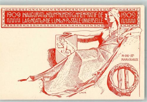 1909 La Fondation de l Union Postale Universelle