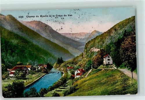 2149 Champ-du-Moulin 1912 - et le Creux du Van
