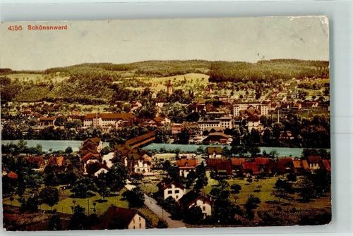 5012 Schönenwerd SO 1908 Gebrauchsspuren Feldpost Sanitäts Schulen Waffenplatz Basel