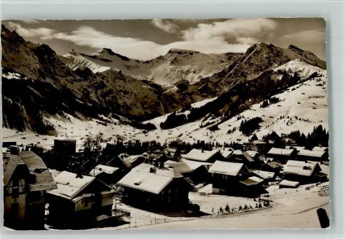 3715 Adelboden BE 1939 - mit Wildstrubel Winter