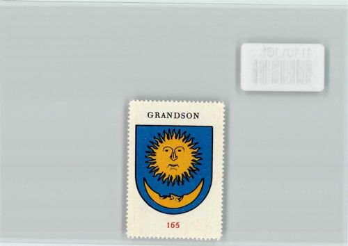 1422 Grandson - Vignette Wappen Kaffee Hag ca 1920-1940 Grandson