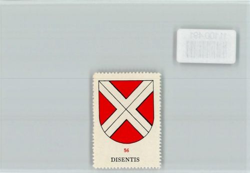 7180 Disentis Mustér - Vignette Wappen Kaffee Hag ca 1920-1940