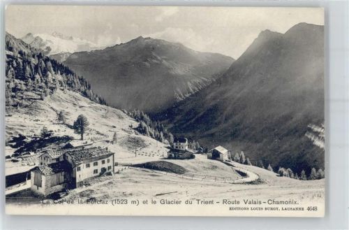 Col de la Forclaz 1909 - Bergstrasse Valais-Chamonix