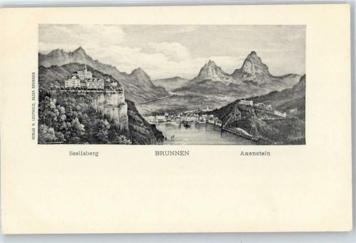 6440 Brunnen - Gesamtansicht, Seelisberg, Axenstein