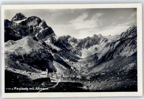 9050 Appenzell 1933 - Kirche Megisalp