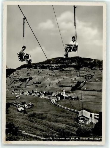 9656 Alt St. Johann - Sessellift Sellamatt