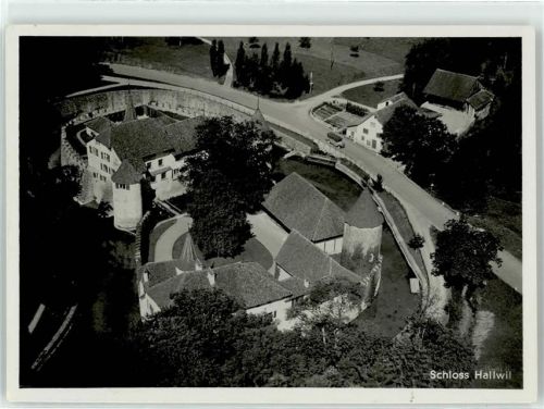 5705 Hallwil - Fliegeraufnahme Schloss