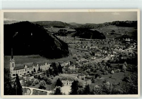 8374 Dussnang - Kurhaus mit südöstlichem Dorfteil