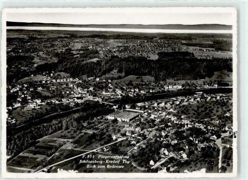 9215 Schönenberg an der Thur - Fliegeraufnahme