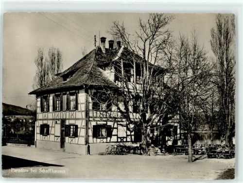 8200 Schaffhausen Sciaffusa - Gasthaus zum Kreuz Paradies