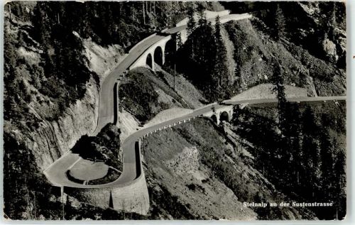 3863 Gadmen - Steinalp an der Sustenstraße