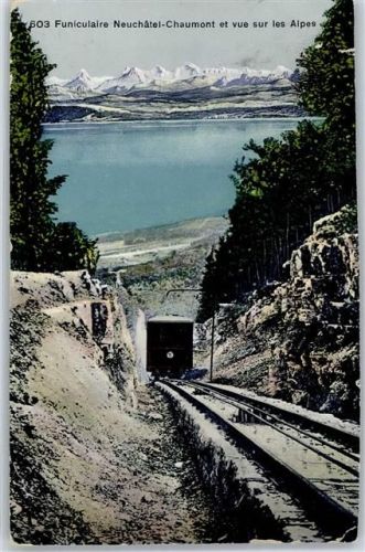 2000 Neuchâtel Neuenburg 1913 - Bergbahn