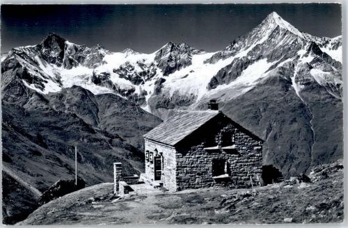 3929 Täsch - Hüttenstempel Täschhütte