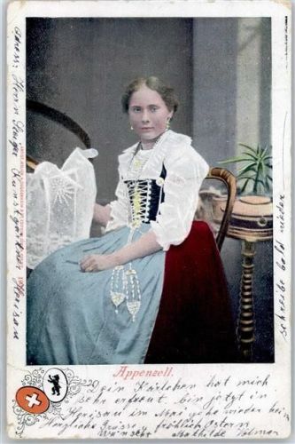 9050 Appenzell 1905 - Tracht