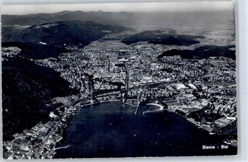 2500 Biel/Bienne - Fliegeraufnahme