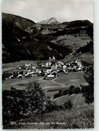 7083 Lantsch/Lenz - Blick mit Piz Beuerin