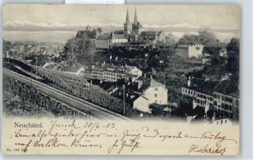 2000 Neuchâtel Neuenburg - AKU2