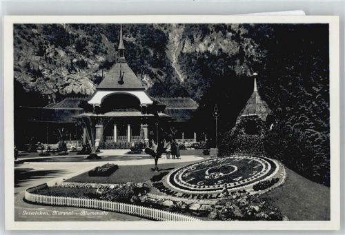3800 Interlaken - Kursaal, Blumenuhr AKU2