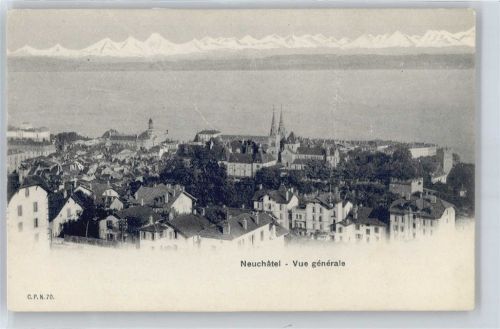 2000 Neuchâtel Neuenburg - Panorama AKU2