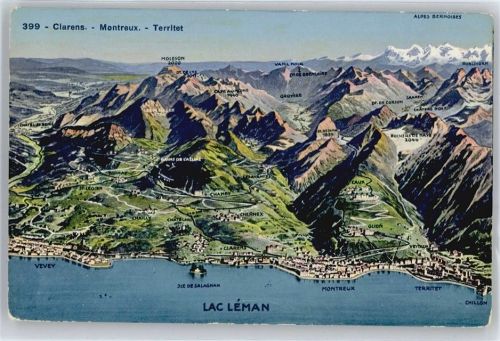 1820 Montreux Chillon - Lac Leman AKU2