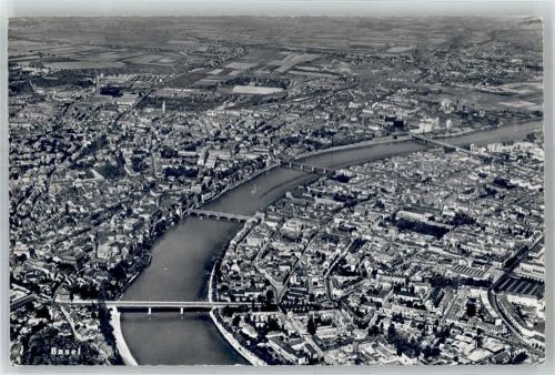 4000 Basel Bâle - Fliegeraufnahme