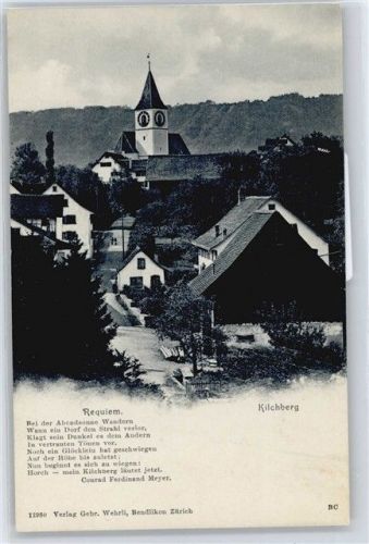 8802 Kilchberg ZH - Spruch C.Ferdinand Meyer AKU2