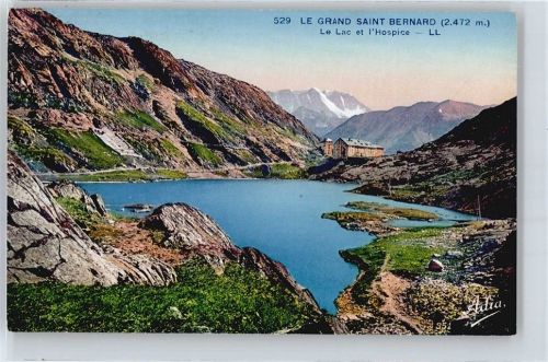 1946 Bourg-St-Pierre Grand-St-Bernard - Hospice, Lac AKU2