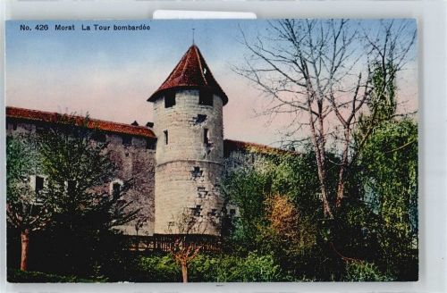3280 Murten Morat - La Tour bombardee AKU2