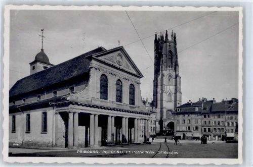 1700 Fribourg Freiburg 1940 - Kirche St. Nicolas