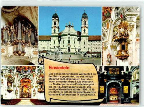 8840 Einsiedeln - Benediktiner Kloster