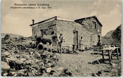 Schafberg - Gasthaus oberer Schafberg Segantini´s Sterbehaus