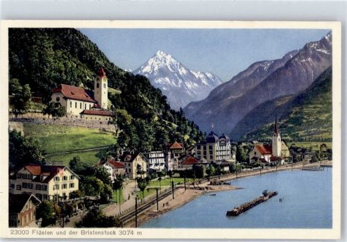 6454 Flüelen - Kirche See