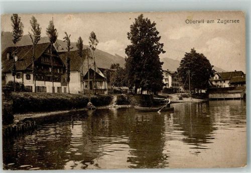 6317 Oberwil b. Zug 1923 Foto AK