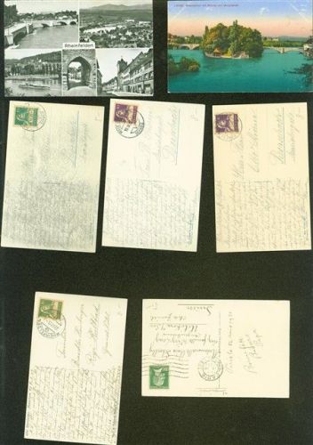 4310 Rheinfelden Kleinposten bis 20 Lot mit 7 AK