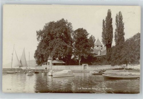 1814 La Tour-de-Peilz Burier - Hafen AKU2