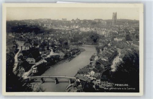 1700 Fribourg Freiburg Gebrauchsspuren Sarine AKU2