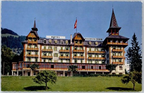 6073 Flüeli-Ranft Gebrauchsspuren Hotel Paxmontana AKU1