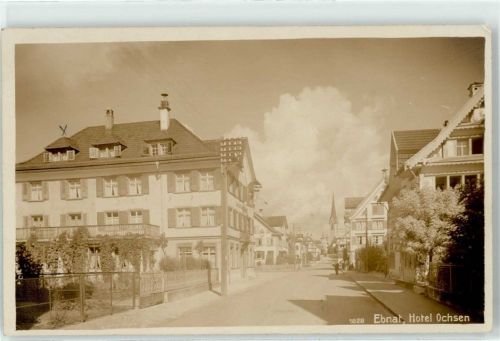 9642 Ebnat-Kappel - Hotel Ochsen Straßenansicht