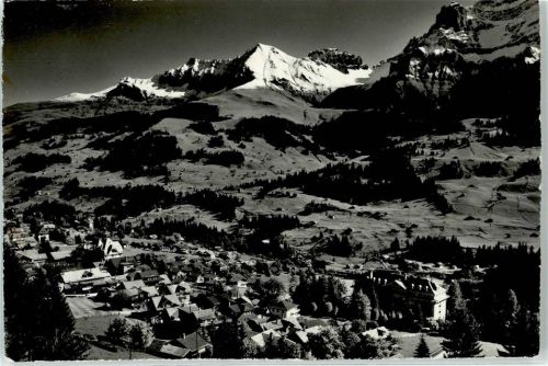 3715 Adelboden BE Foto AK Bonderspitz Kleinlohner AKU1