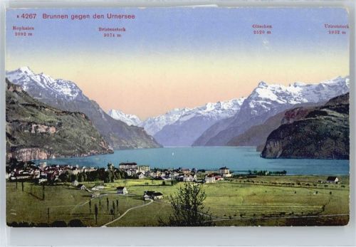 6440 Brunnen Unterschönenbuch - Panorama Urnersee AKU2